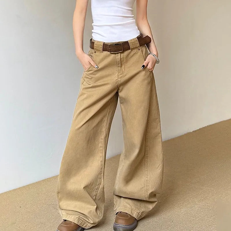 Autumn Korean Retro Women's Jeans